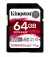 Карта пам'яті SD 64Gb Kingston Canvas React Plus class 10 UHS-II U3 (SDR2/64GB)