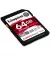 Карта пам'яті SD 64Gb Kingston Canvas React Plus class 10 UHS-II U3 (SDR2/64GB)