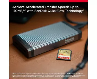 Карта пам'яті SD 64Gb SanDisk Extreme class 10 UHS-I U3 V30 (SDSDXV2-064G-GNCIN)