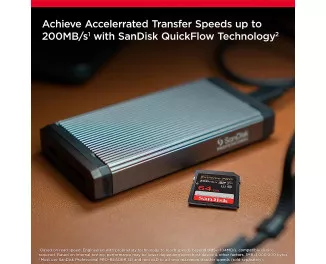 Карта памяти SD 64Gb SanDisk Extreme PRO class 10 UHS-I U3 V30 (SDSDXXU-064G-GN4IN)