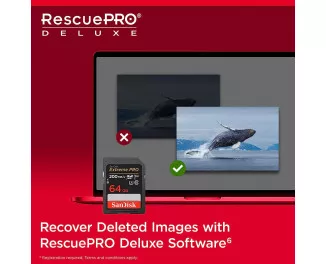 Карта памяти SD 64Gb SanDisk Extreme PRO class 10 UHS-I U3 V30 (SDSDXXU-064G-GN4IN)