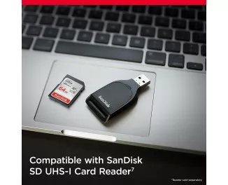 Карта пам'яті SD 64Gb SanDisk Ultra UHS-I U1 (SDSDUNB-064G-GN6IN)