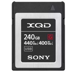 Карта памяти XQD 240Gb Sony G Series (QDG240F)