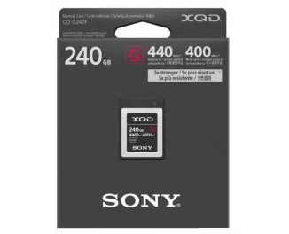 Карта пам'яті XQD 240Gb Sony G Series (QDG240F)