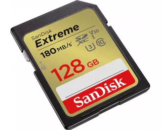Карта пам'яті SD 128Gb SanDisk Extreme (SDSDXVA-128G-GNCIN)