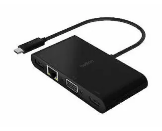 Хаб Belkin USB-C > Ethernet/HDMI/VGA/USB-A/USB-C 100Вт PD