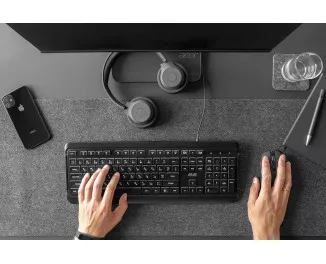 Клавіатура 2E KS120 USB Black (2E-KS120UB)