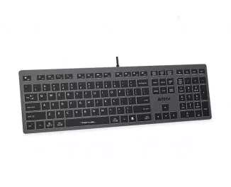 Клавіатура A4Tech FX60 USB Grey White Backlit