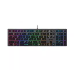 Клавіатура A4Tech FX60H USB Grey Neon Backlit