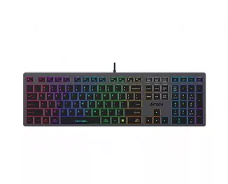 Клавіатура A4Tech FX60H USB Grey Neon Backlit