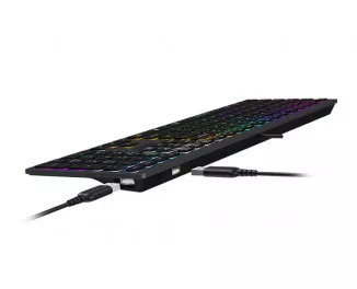 Клавіатура A4Tech FX60H USB Grey Neon Backlit