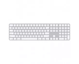 Клавіатура Apple Magic Keyboard з Touch ID та цифровою панеллю для моделей Mac із чіпом Apple, міжнародна англійська розкладка White Keys (MK2C3)