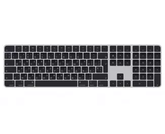 Клавиатура Apple Magic Keyboard с Touch ID и цифровой панелью для моделей Mac с чипом Apple, украинская раскладка Black Keys (MMMR3UA/A)