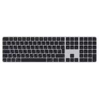 Клавиатура Apple Magic Keyboard with Touch ID and Numeric Keypad with Apple silicon (USB–C) - Ukrainian - Black Keys (MXK83UA/A)