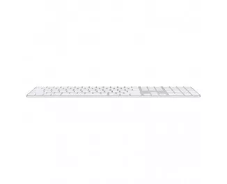 Клавиатура Apple Magic Keyboard with Touch ID and Numeric Keypad with Apple silicon (USB–C) - Ukrainian - White Keys (MXK73UA/A)