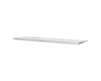 Клавиатура Apple Magic Keyboard with Touch ID and Numeric Keypad with Apple silicon (USB–C) - Ukrainian - White Keys (MXK73UA/A)