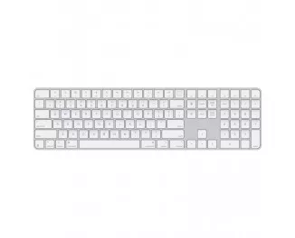 Клавіатура Apple Magic Keyboard with Touch ID and Numeric Keypad with Apple silicon (USB–C) - US English - White Keys (MXK73)