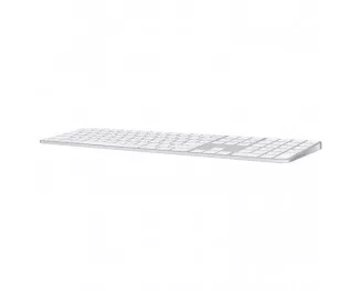 Клавіатура Apple Magic Keyboard with Touch ID and Numeric Keypad with Apple silicon (USB–C) - US English - White Keys (MXK73)
