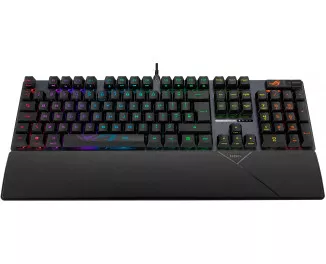 Клавиатура ASUS ROG Strix Scope II RX Red ABS UA USB Black (90MP0350-BKMA00)