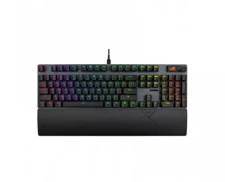 Клавиатура ASUS ROG Strix Scope II X NX Snow V2 EN PBT Black (90MP03XF-BKUA20)