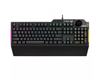 Клавиатура ASUS TUF Gaming K1 USB UA Black (90MP01X0-BKMA00)