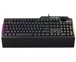 Клавиатура ASUS TUF Gaming K1 USB UA Black (90MP01X0-BKMA00)