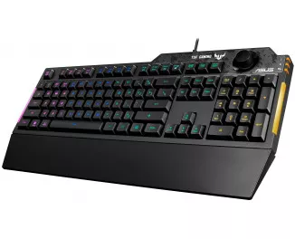 Клавиатура ASUS TUF Gaming K1 USB UA Black (90MP01X0-BKMA00)