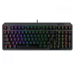 Клавіатура ASUS TUF Gaming K3 Gen II Opti-Mech RGB Red Switches USB UA Black (90MP0390-BKMA00)