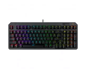 Клавіатура ASUS TUF Gaming K3 Gen II Opti-Mech RGB Red Switches USB UA Black (90MP0390-BKMA00)