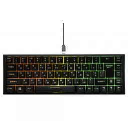 Клавіатура бездротова 2E Gaming KG360 Black (2E-KG360UBK)