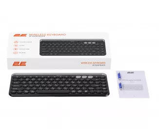Клавіатура бездротова 2E KS250 WL Black/Grey (2E-KS250WBK_UA)