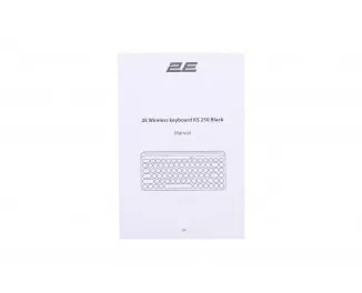 Клавіатура бездротова 2E KS250 WL Black/Grey (2E-KS250WBK_UA)