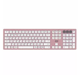 Клавіатура бездротова 2E KS270 Pink/White (2E-KS270WBPN_UA)