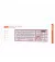 Клавіатура бездротова 2E KS270 Pink/White (2E-KS270WBPN_UA)
