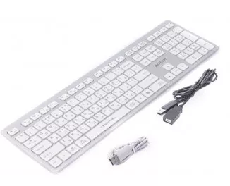 Клавиатура беспроводная A4Tech FBX50C White