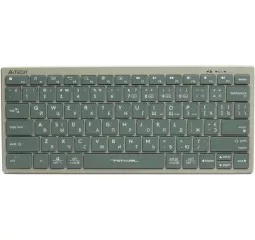 Клавиатура беспроводная A4Tech FBX51C Matcha Green