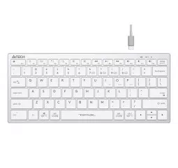 Клавиатура беспроводная A4Tech FBX51C White