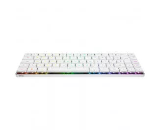 Клавиатура беспроводная ASUS ROG Falchion RX Low Profile Red Wireless/Bluetooth/USB UA White (90MP03EC-BKMA10)