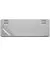 Клавиатура беспроводная ASUS ROG Falchion RX Low Profile Red Wireless/Bluetooth/USB UA White (90MP03EC-BKMA10)