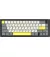 Клавиатура беспроводная Epomaker EK68 65 Flamingo Switch Hot-Swap RGB Wireless/Bluetooth/USB UA Black (EK68-B-F)