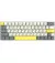 Клавиатура беспроводная Epomaker EP64 60 Mulan Switch Hot-Swap RGB Wireless/Bluetooth/USB UA White (EP64-W-M)