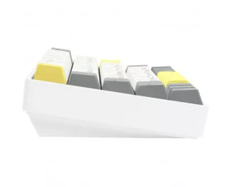 Клавиатура беспроводная Epomaker EP64 60 Mulan Switch Hot-Swap RGB Wireless/Bluetooth/USB UA White (EP64-W-M)