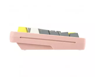 Клавиатура беспроводная Epomaker Shadow-S TKL Mulan Switch Hot-Swap LCD Screen RGB Wireless/Bluetooth/USB UA Pink (SHS-P-WL)