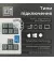 Клавіатура бездротова Epomaker Shadow-X 70 Wisteria Linear Switch Hot-Swap LCD Screen RGB Wireless/Bluetooth/USB UA White (SHX-W-WL)