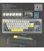 Клавиатура беспроводная Epomaker Shadow-X Silver (SHX-B-F)