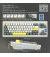 Клавіатура бездротова Epomaker Shadow-X White (SHX-W-M)