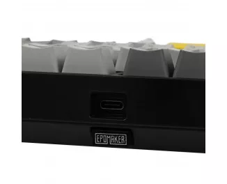 Клавіатура бездротова Epomaker TH80 SE 75 Budgerigar V2 Switch Hot-Swap RGB Wireless/Bluetooth/USB UA Black (TH80-SE-B-BV2)