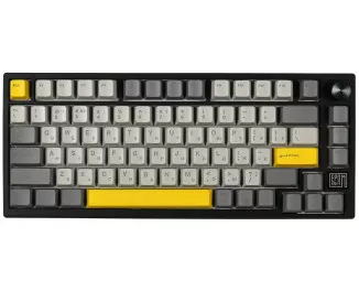 Клавіатура бездротова Epomaker TH80 SE 75 Flamingo Switch Hot-Swap RGB Wireless/Bluetooth/USB UA Black (TH80-SE-B-F)