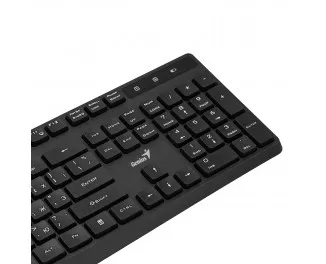 Клавиатура беспроводная Genius KB-7200 EN/UKR Black (31320002406)