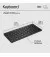 Клавіатура бездротова HP 350 Compact Multi-Device Black (692S8AA)